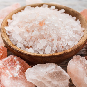 A basket of crystals is great for even the most conservative office.
